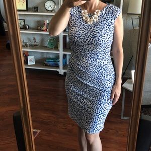 LAUREN Ralph Lauren fitted knee-length dress sz 6